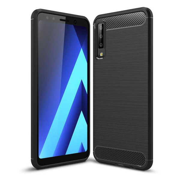

Чехол для мобильного телефона Laudtec для Galaxy A7 2018/A750 Carbon Fiber (Black) (LT-SGA72018)