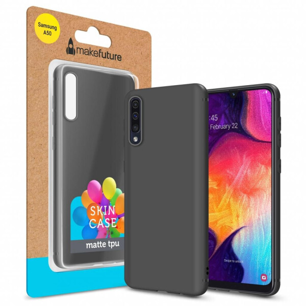 

Чехол для мобильного телефона MakeFuture Skin Case Samsung A50 (A505) Black (MCSK-SA505BK)