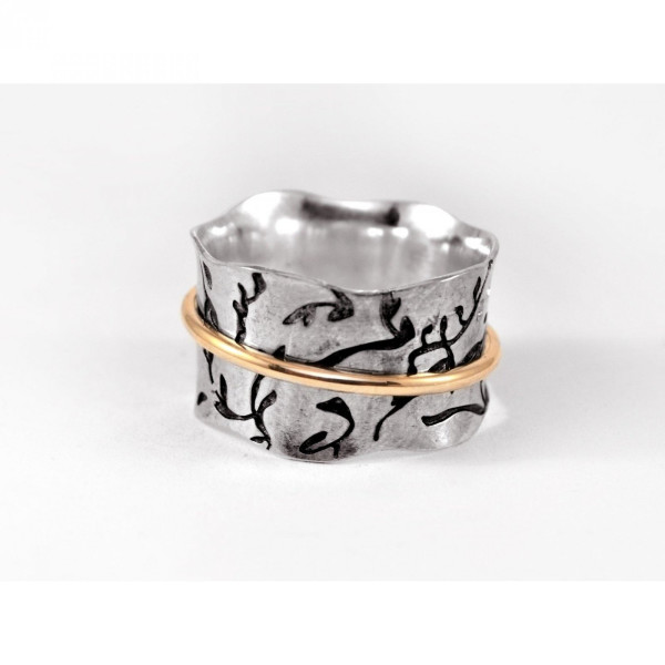 Кольцо из серебра, размер 14 (1650719)