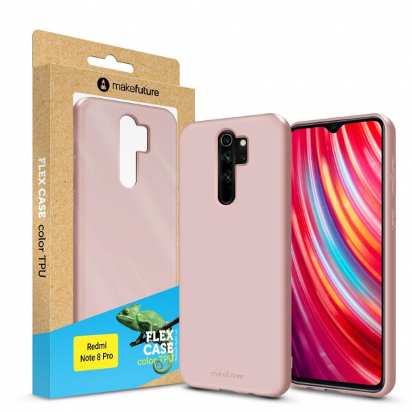 

Чехол для мобильного телефона MakeFuture Xiaomi Redmi Note 8 Pro Flex (Soft-touch TPU) Rose (MCF-XRN8PRS)