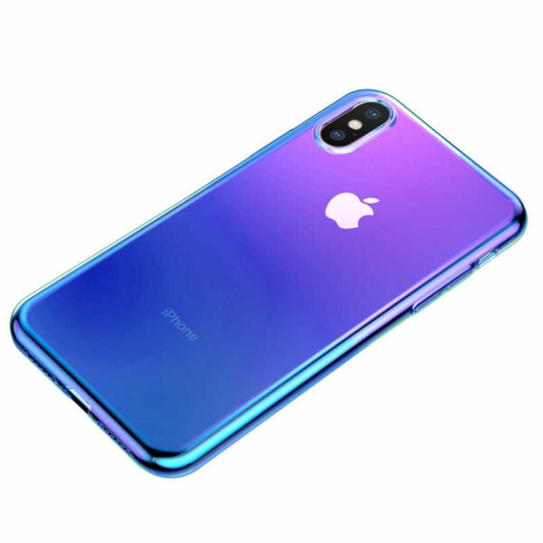 

Чехол для мобильного телефона Baseus iPhone XS Max Glow, TR Blue (WIAPIPH65-XG03)