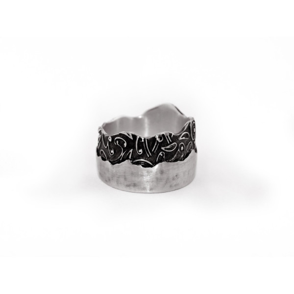 

Кольцо из серебра, размер 19.5 (1650847)