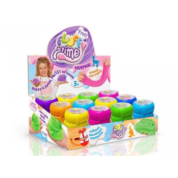 

Вязкая масса Fluffy Slime пакет 500 г укр. FLS-02-01U