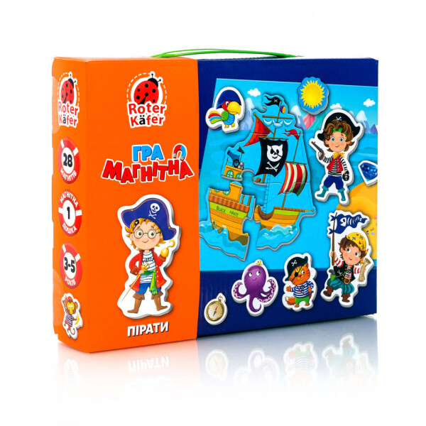 

Игра настольная Магнитная игра. Пираты RK2070-02