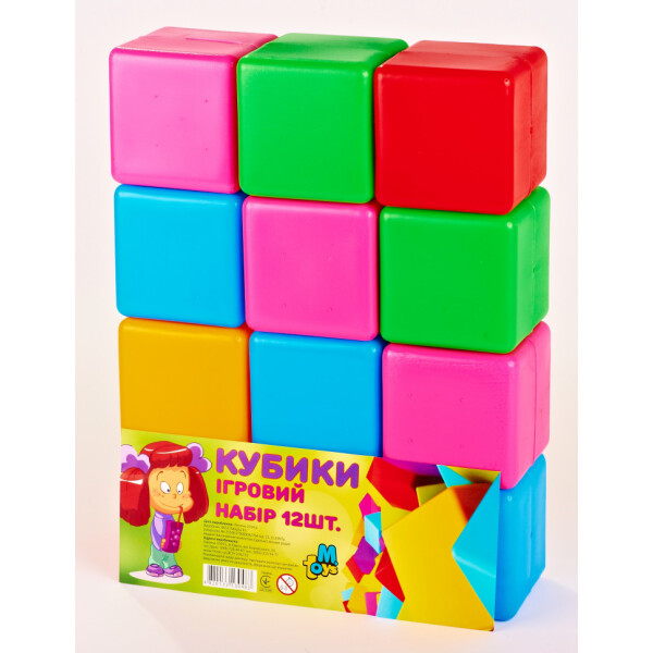 

Кубики Большие 12 шт 14067K