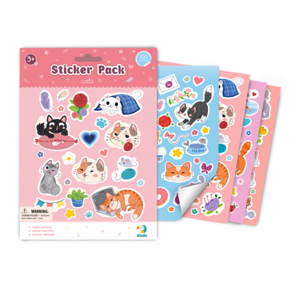 

Набор наклеек DoDo Котики 300295