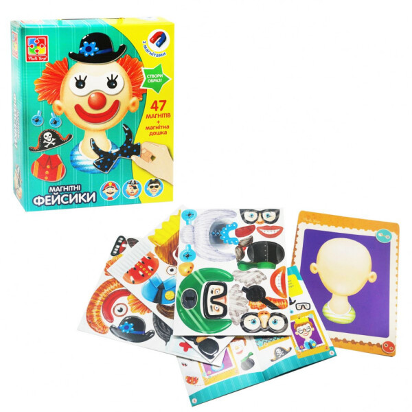 

Настольная магнитная игра Фейсики VT3702-15
