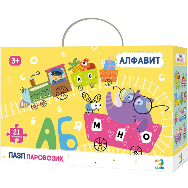 

Пазл DoDo Азбука Паровозик (русский язык) R300148
