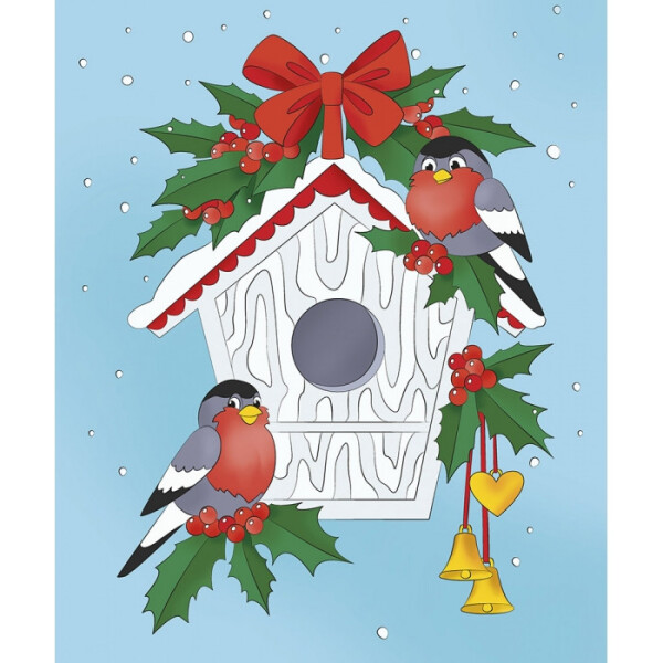 

Роспись по холсту. Зимняя сказка 25*30 7159/2