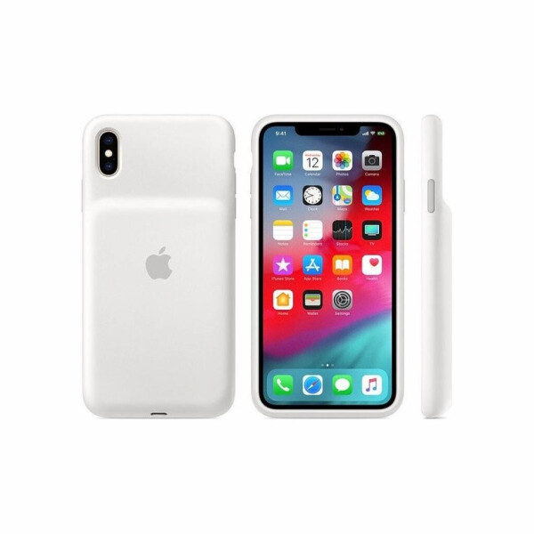

Чехол для мобильного телефона Apple iPhone XS Max Smart Battery Case - White (MRXR2ZM/A)