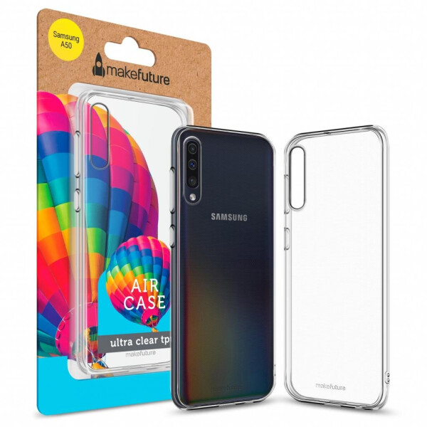 

Чехол для мобильного телефона MakeFuture Air Case (Clear TPU) Samsung A50 (A505) (MCA-SA505)