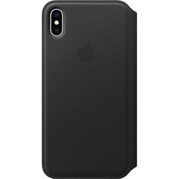 

Чехол для мобильного телефона Apple iPhone XS Max Leather Folio - Black, Model (MRX22ZM/A)