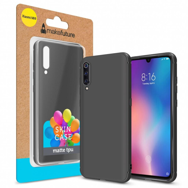 

Чехол для мобильного телефона MakeFuture Skin Case Xiaomi Mi 9 Black (MCSK-XM9BK)