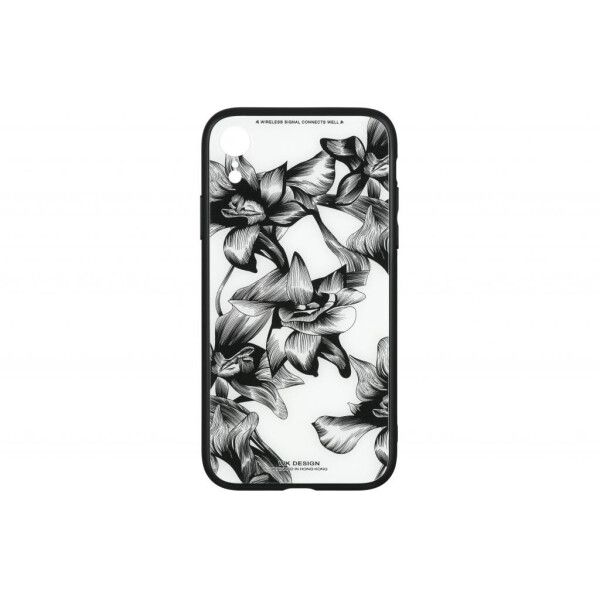 

Чехол для мобильного телефона WK iPhone XR, WPC-061, Flowers BK/WH (681920359890)