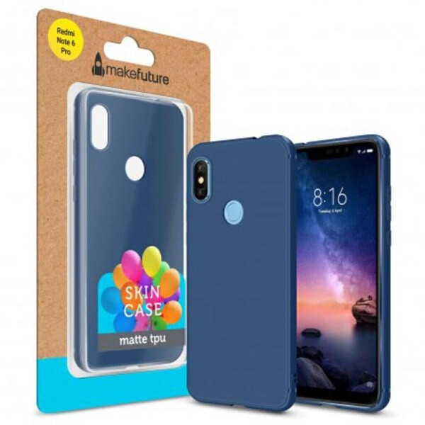 

Чехол для мобильного телефона MakeFuture Skin Case Xiaomi Redmi Note 6 Pro Blue (MCSK-XRN6PBL)