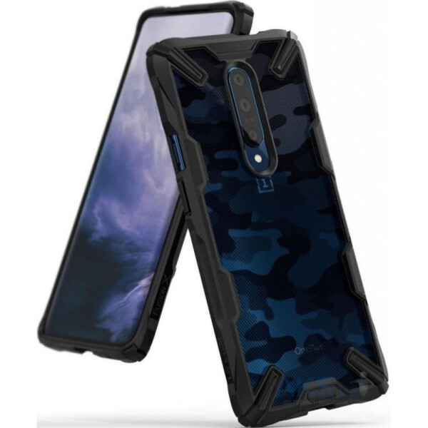 

Чехол для мобильного телефона Ringke Fusion X Design для OnePlus 7 Pro Camo Black (RCO4545)