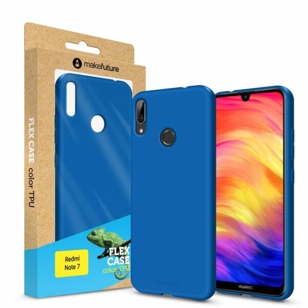 

Чехол для мобильного телефона MakeFuture Flex Case (Soft-touch TPU) Xiaomi Redmi Note 7 Blue (MCF-XRN7BL)