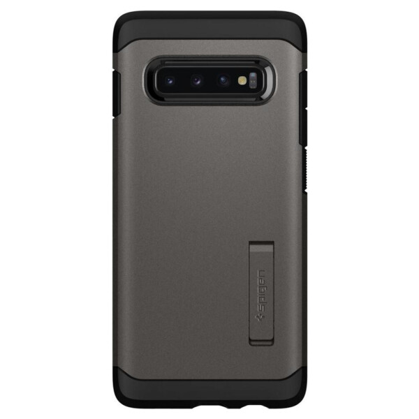 

Чехол для мобильного телефона Spigen Galaxy S10+ Tough Armor Gunmetal (606CS25769)