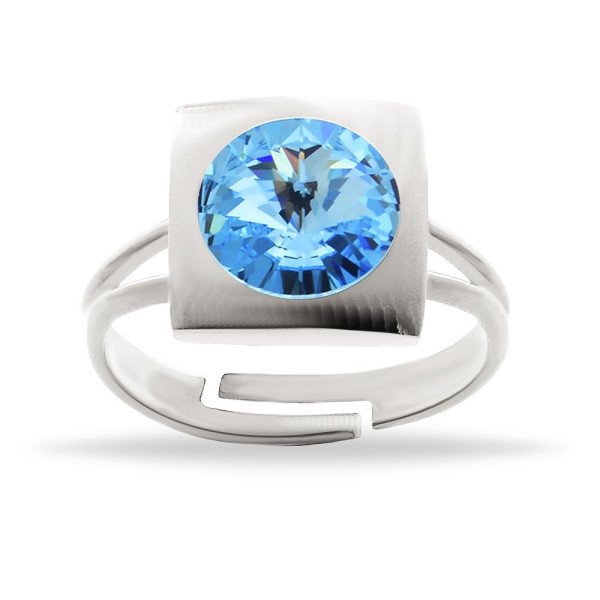 

Кольцо с кристаллом Swarovski (1662333)