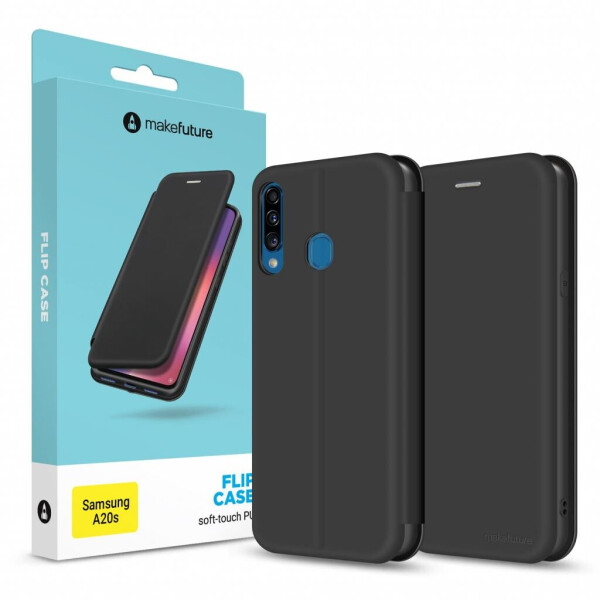 

Чехол для мобильного телефона MakeFuture Flip Case (Soft-Touch PU) Samsung A20s Black (MCP-SA20SBK)