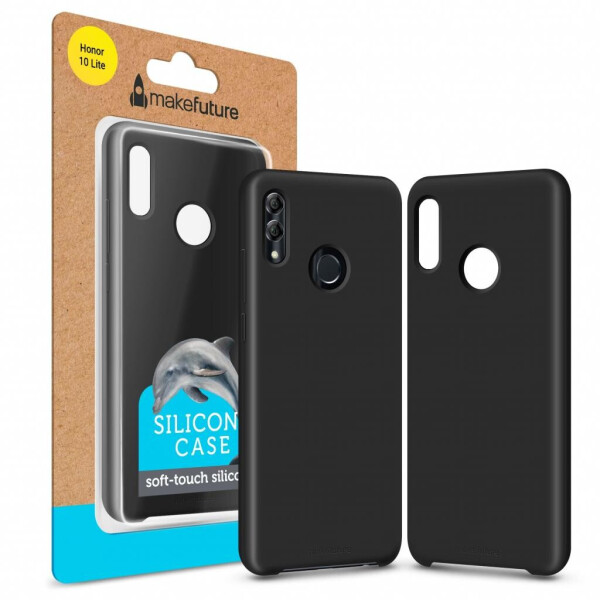 

Чехол для мобильного телефона MakeFuture Silicone Case Honor 10 Lite Black (MCS-H10LBK)