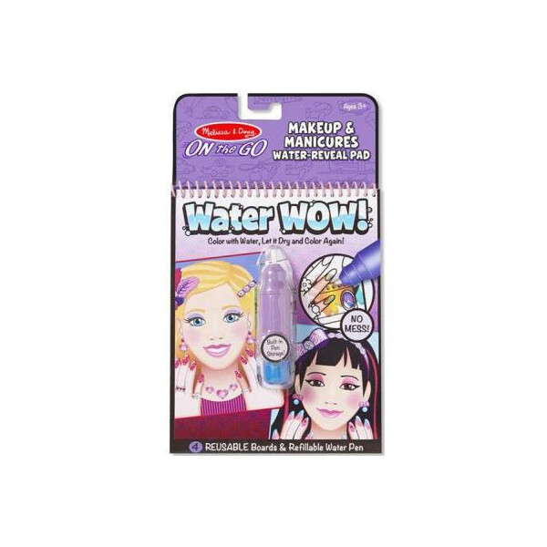 

Набор для творчества Melissa&Doug Волшебная водная раскраска Макияж и маникюр (MD19416)