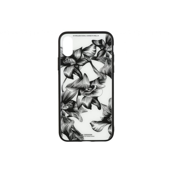

Чехол для мобильного телефона WK iPhone XS Max, WPC-061, Flowers BK/WH (681920359906)