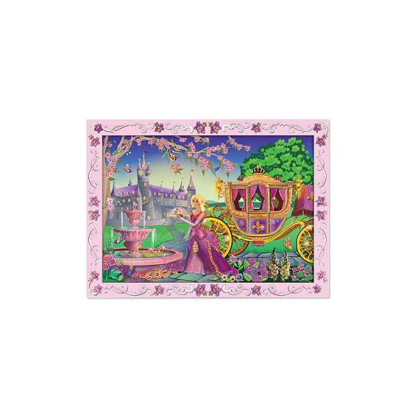 

Набор для творчества Melissa&Doug Объемная наклейка по номерам "Сказочная принцесса" (MD4009)