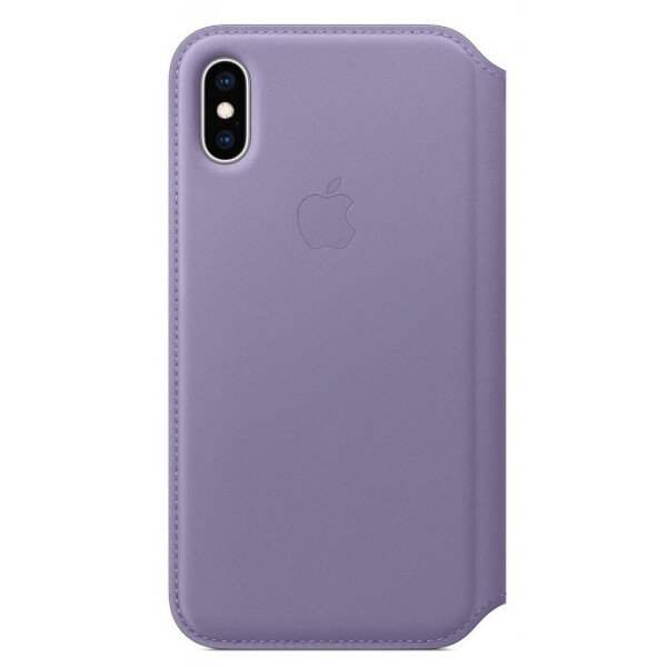 

Чехол для мобильного телефона Apple iPhone XS Max Leather Folio - Lilac (MVFV2ZM/A)