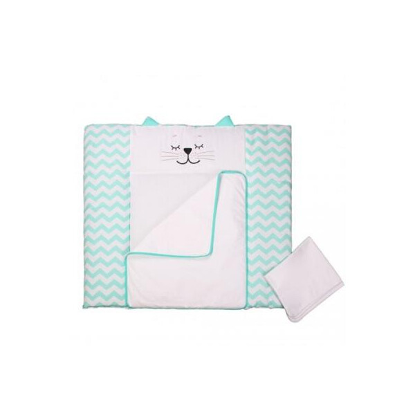 

Пеленальный матрасик Верес Smiling Animals mint (72*80) (424.02) Original