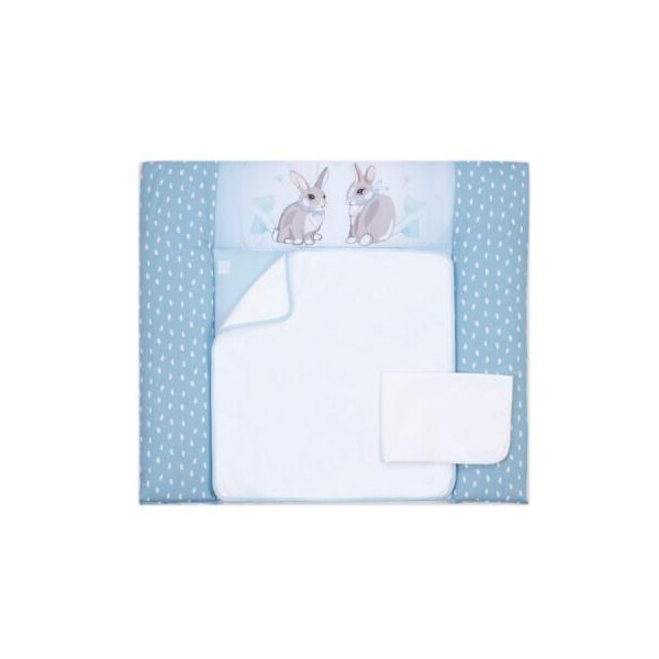 

Пеленальный матрасик Верес Summer Bunny blue (72*80) (426.6) Original