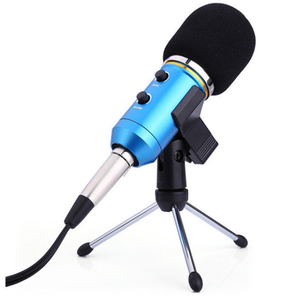 Акція на Конденсаторный микрофон ZEEPIN MK-F200TL BLUE SILVER від Allo UA