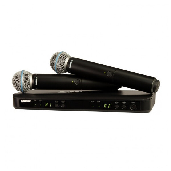 

Микрофон Shure BLX288E/B58-Q25