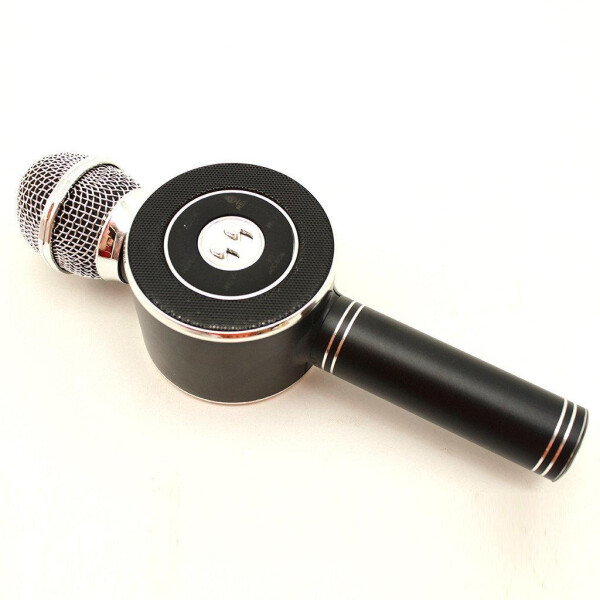 

Микрофон-колонка Tornado bluetooth WS-668 Серебристый-черный