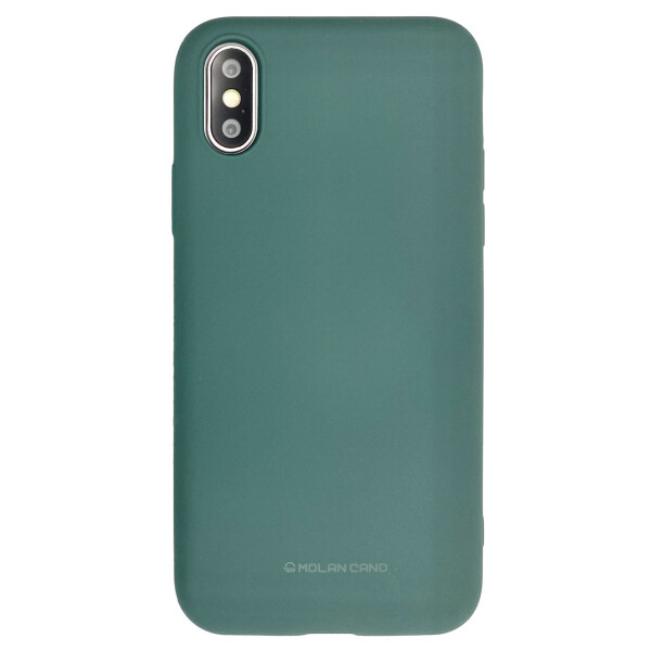 

Чехол-накладка Silicone Hana Molan Cano SF Jelly для Apple iPhone XS Max (green)