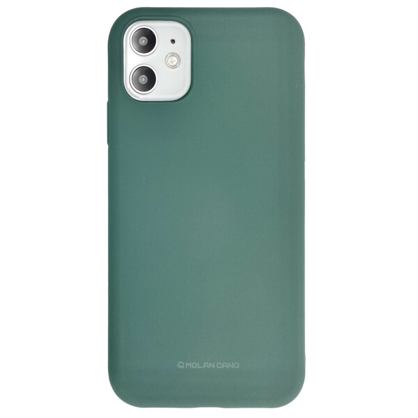 

Чехол-накладка Silicone Hana Molan Cano SF Jelly для Apple iPhone 11 (green)