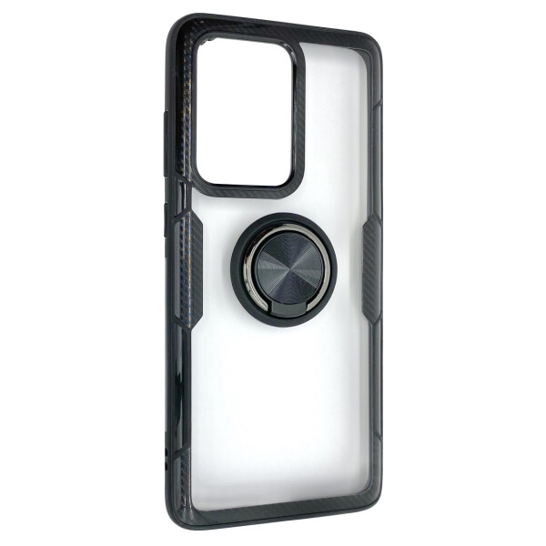 

Чехол-накладка DK Composite Ice Armor Ring для Samsung S20 Ultra (SM-G988) (black / black)