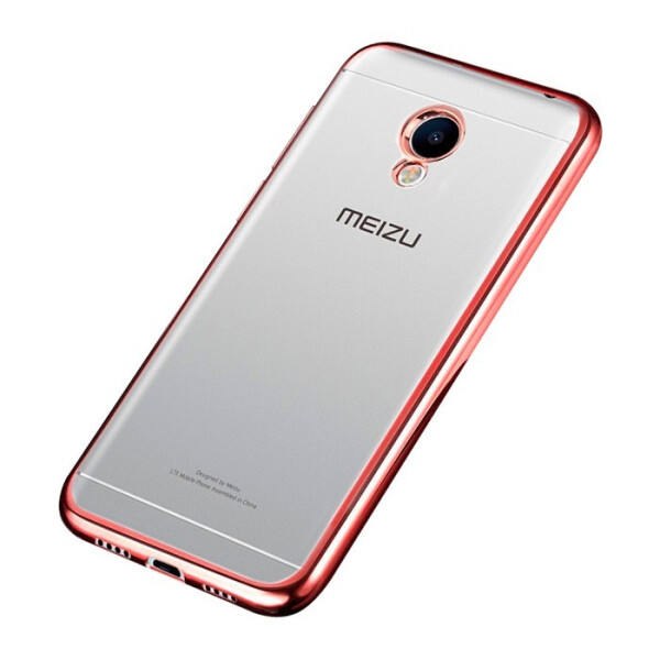 

Силиконовый чехол Zilicon для Meizu M3S Pink