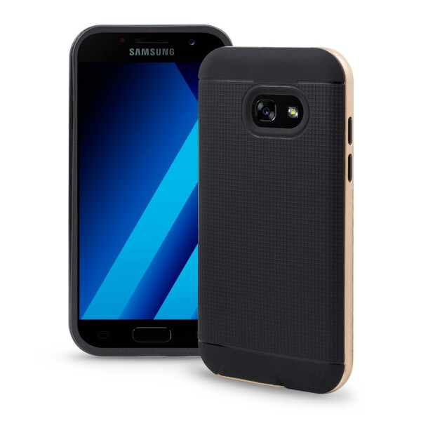 

Защитный чехол iPaky для Samsung Galaxy A3 A320 2017 Black-Gold