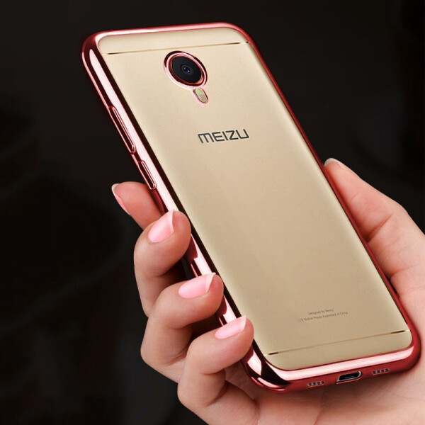

Силиконовый чехол Zilicon для Meizu M3 Note Pink