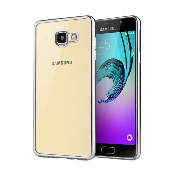 

Cиликоновый чехол Zilicon для Samsung Galaxy A3 (A310) 2016 Silver