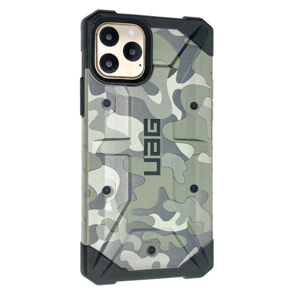

Чехол-накладка UAG Pathfinder Camo для Apple iPhone 11 Pro Max (green)