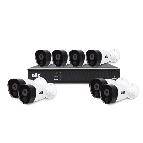 

Комплект видеонаблюдения Atis PIR kit 8ext 5MP
