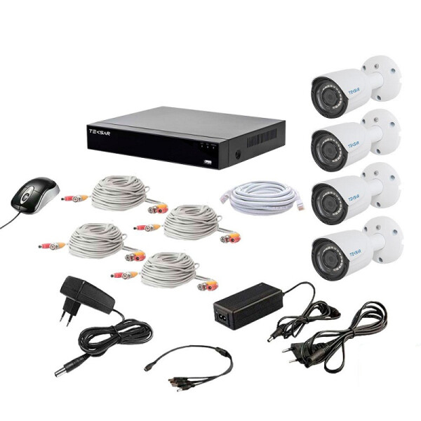 

Комплект видеонаблюдения Tecsar QHD 2MP4CAM