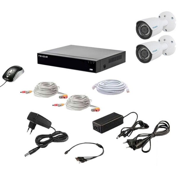 

Комплект видеонаблюдения Tecsar QHD 2MP2CAM