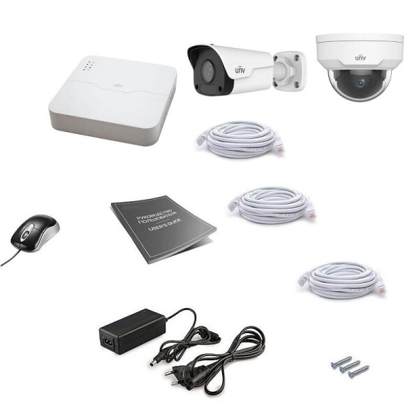 

Комплект видеонаблюдения Uniview IP 2MIX 2MEGA