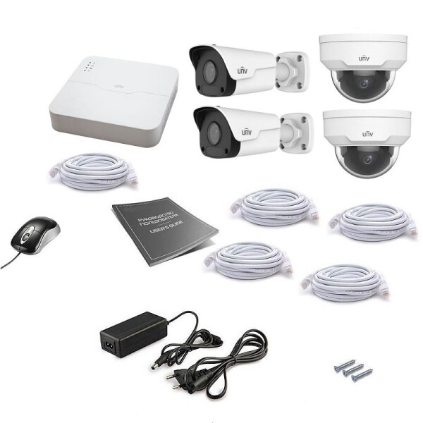 

Комплект видеонаблюдения Uniview IP 4MIX 2MEGA