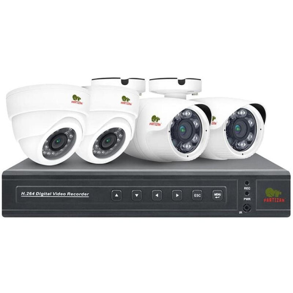 

Комплект видеонаблюдения Partizan AHD-39 4xCAM + 1xDVR