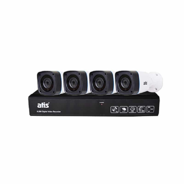 

Комплект видеонаблюдения Atis kit 4ext 2MP