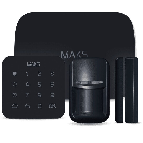 

Комплект беспроводной сигнализации MAKS PRO KIT black